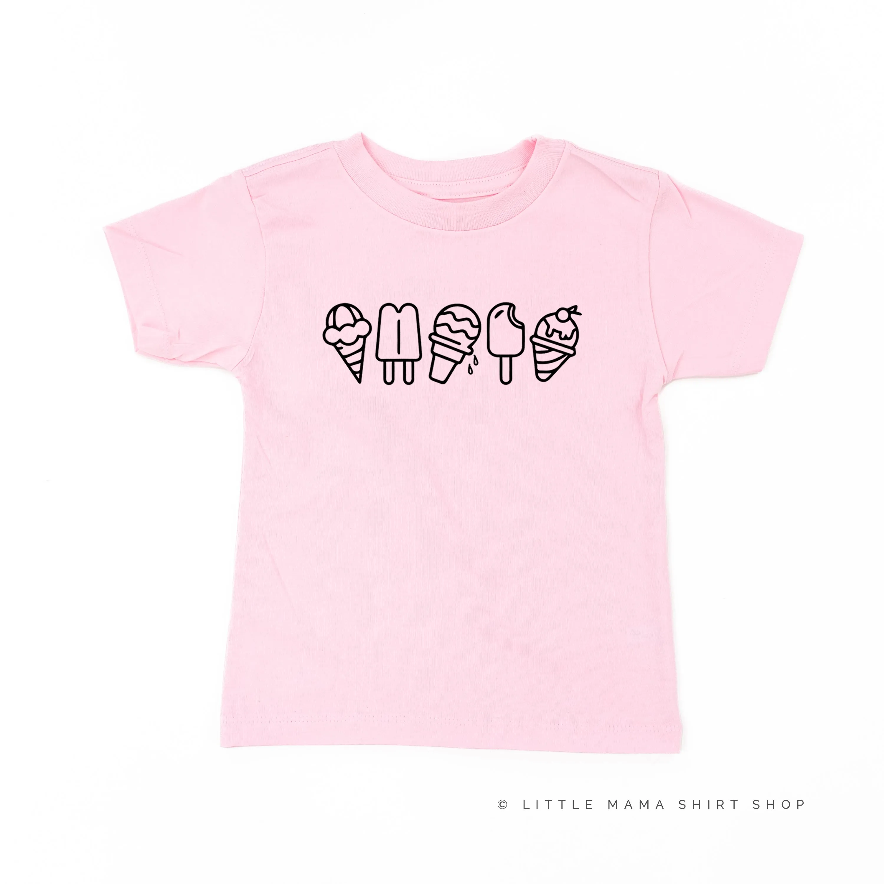 5 ACROSS ICE CREAM - Short Sleeve Child Shirt