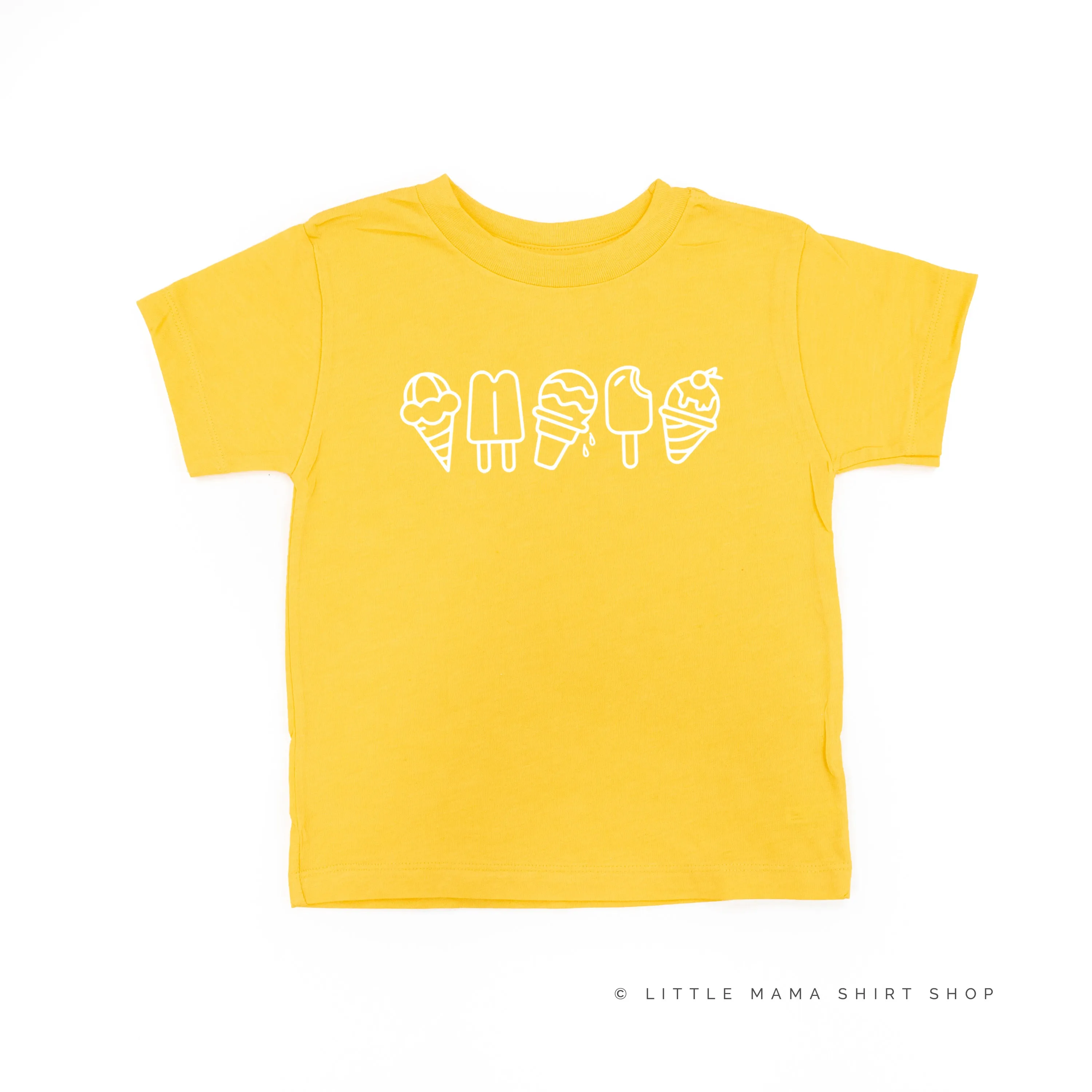5 ACROSS ICE CREAM - Short Sleeve Child Shirt