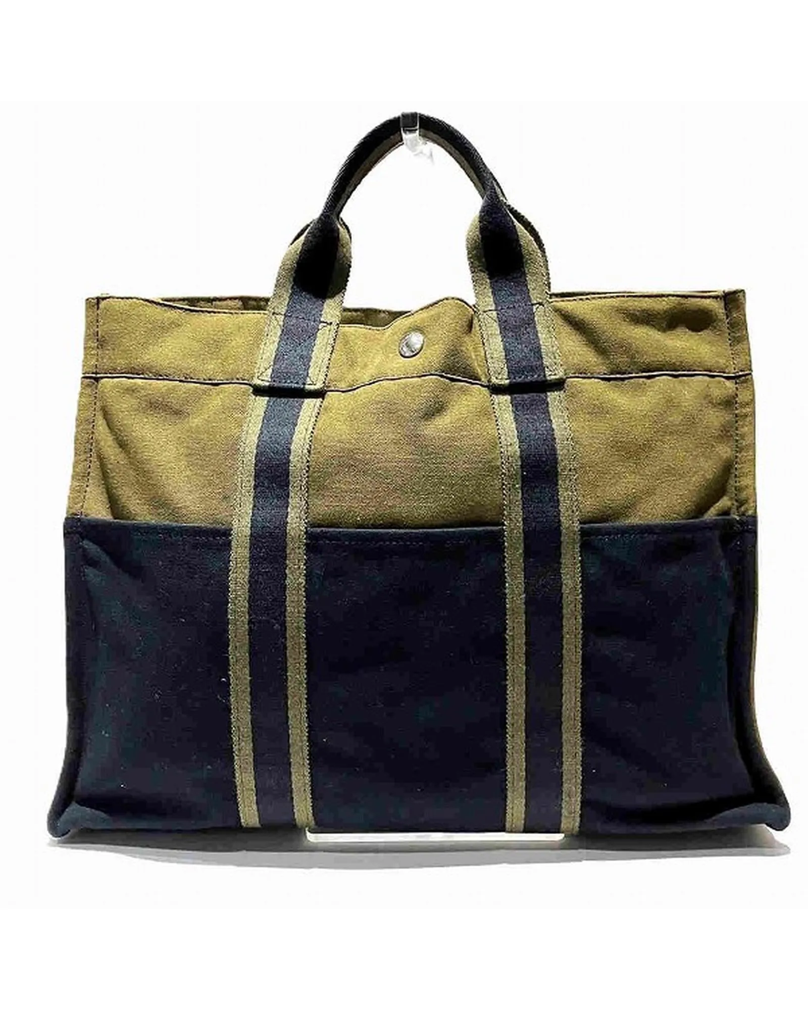 Authentic Hermes Canvas Fourre Tout MM Tote Bag - Good Condition