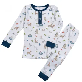 Baby Loren Best Buddies Pima Two Pcs Loungewear DGS-099 5007