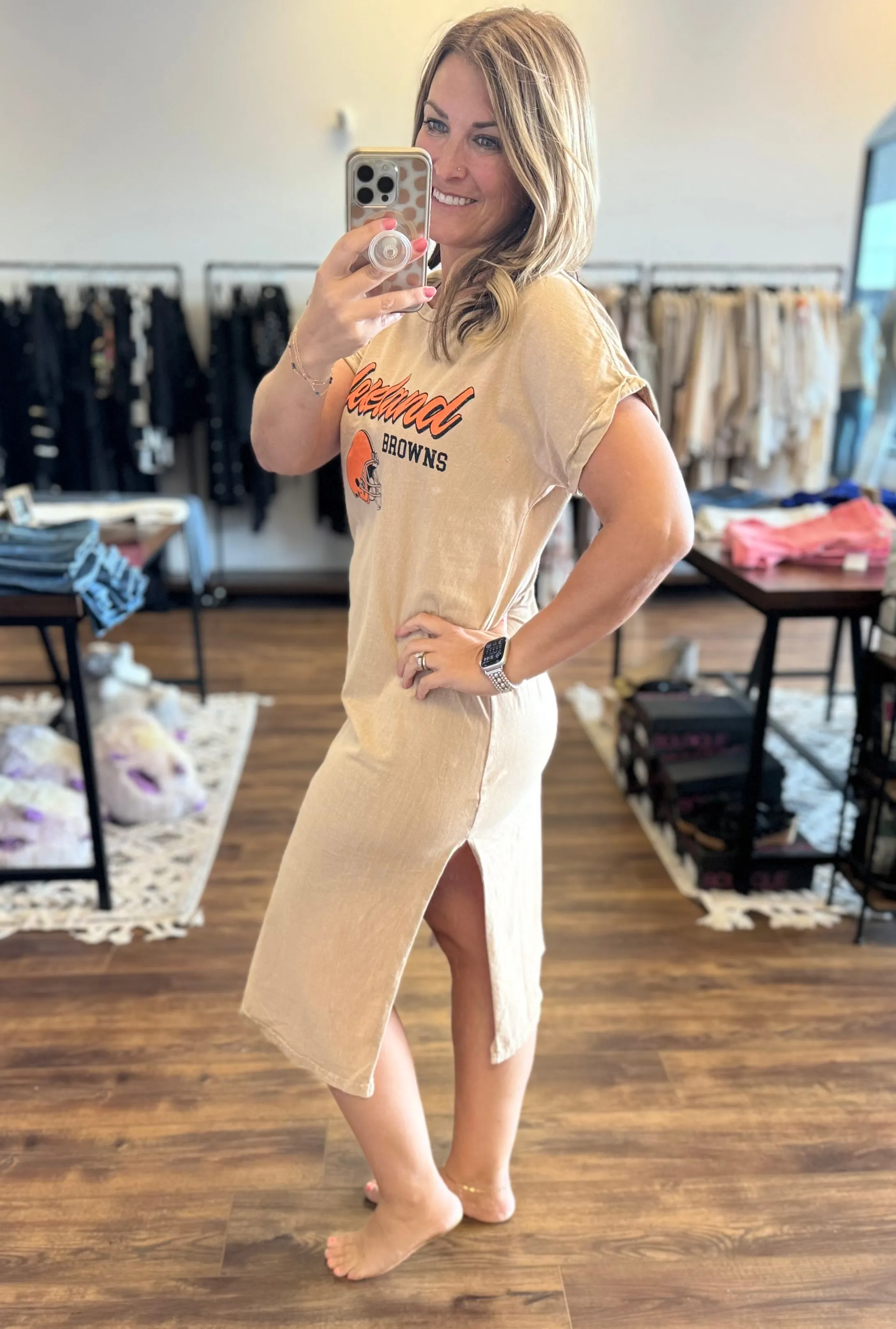 Cleveland Mineral Graphic Dress
