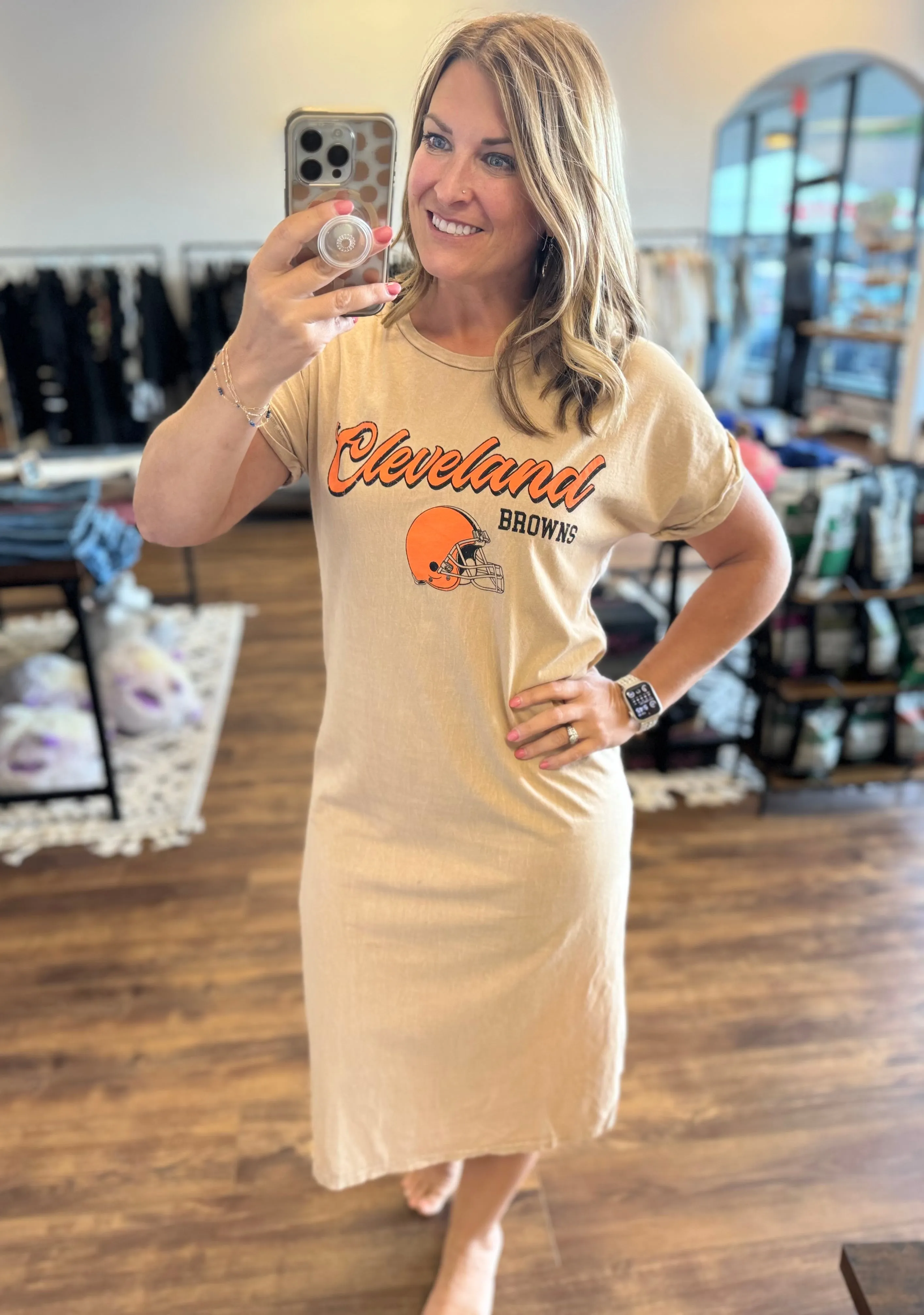 Cleveland Mineral Graphic Dress