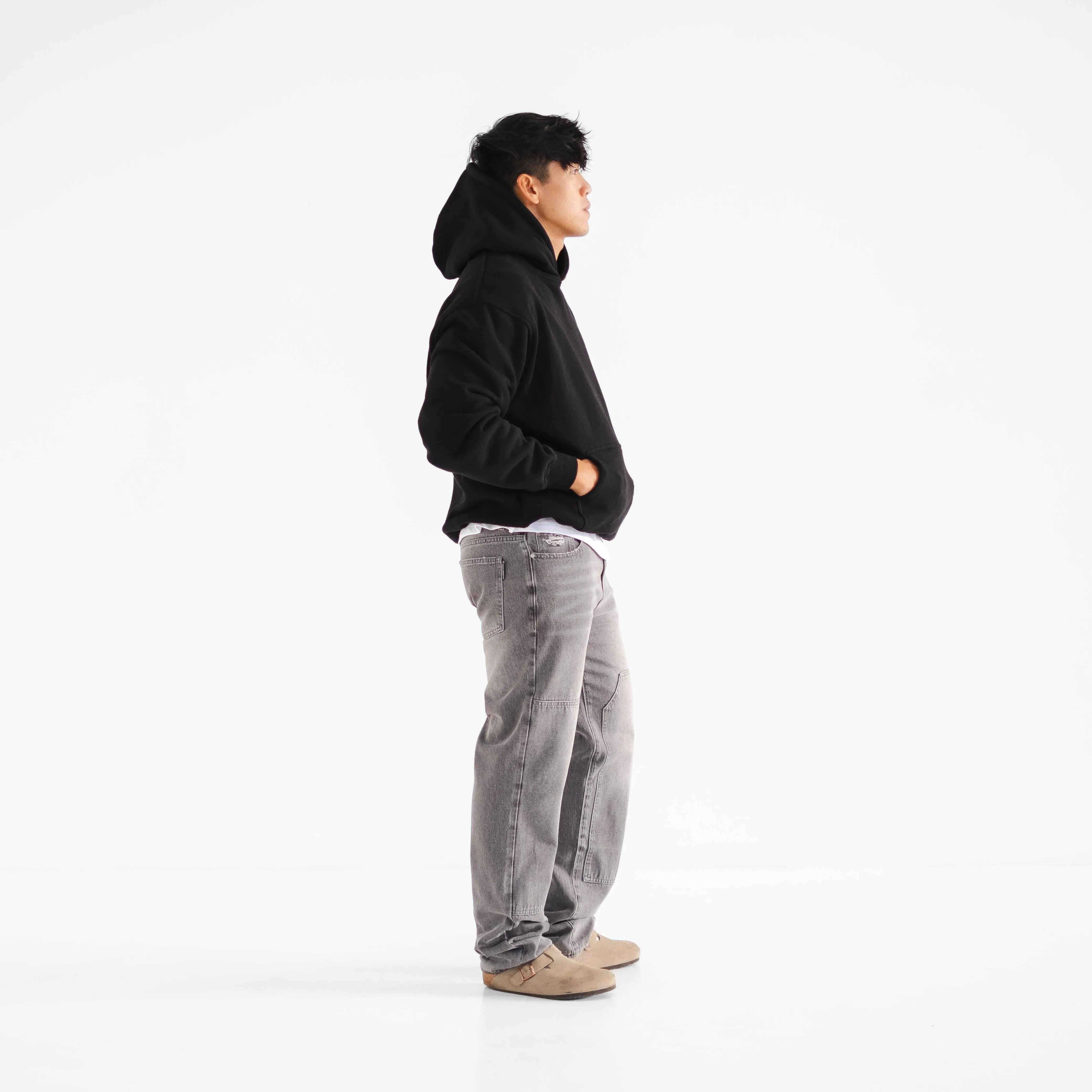 Daily Blank Hood - Black