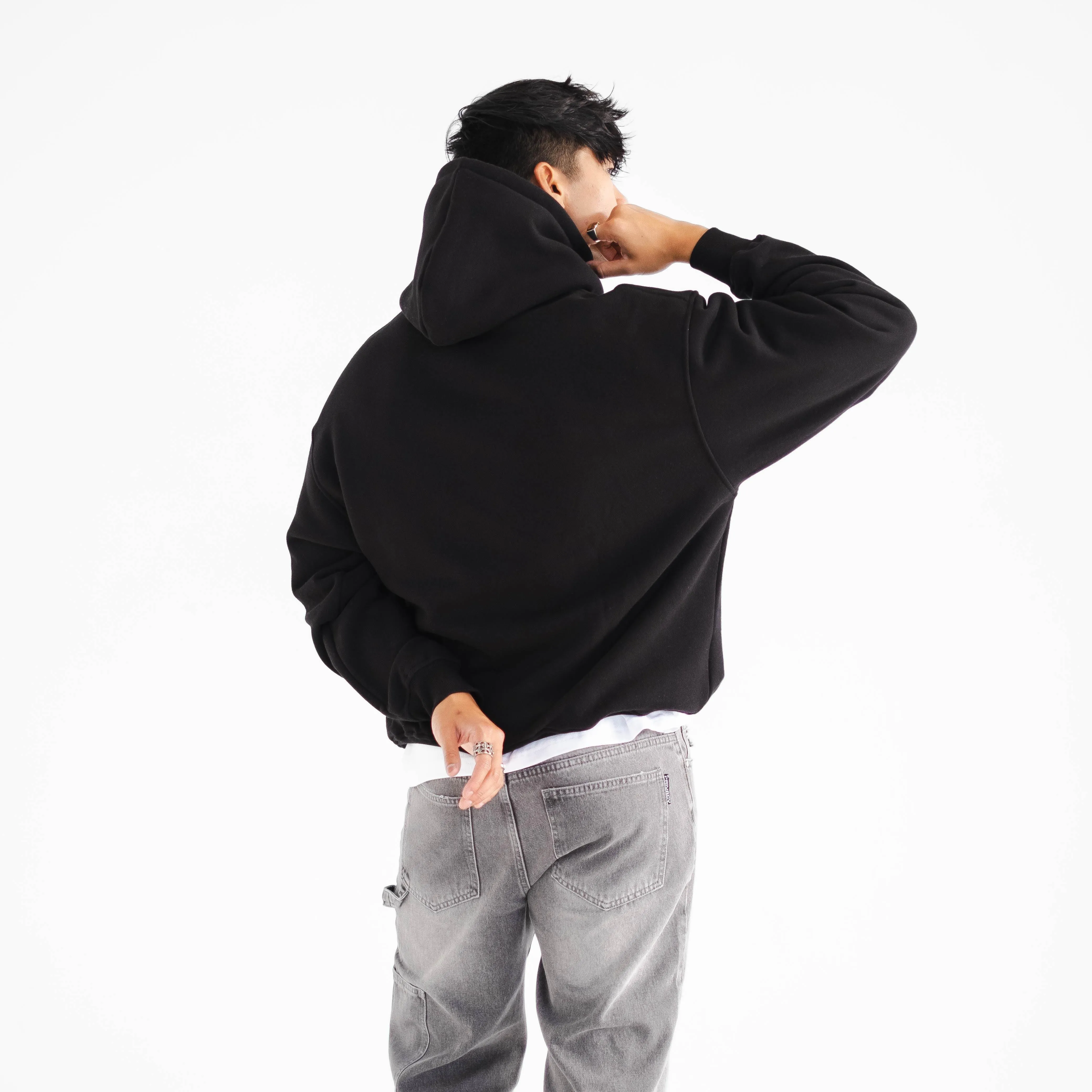 Daily Blank Hood - Black