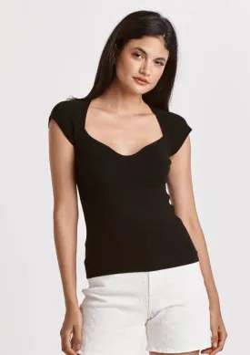 Damaris Top - Black