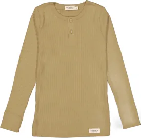 Henley Modal Baby Top | Dijon
