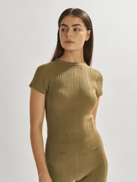 Henley Tee Khaki