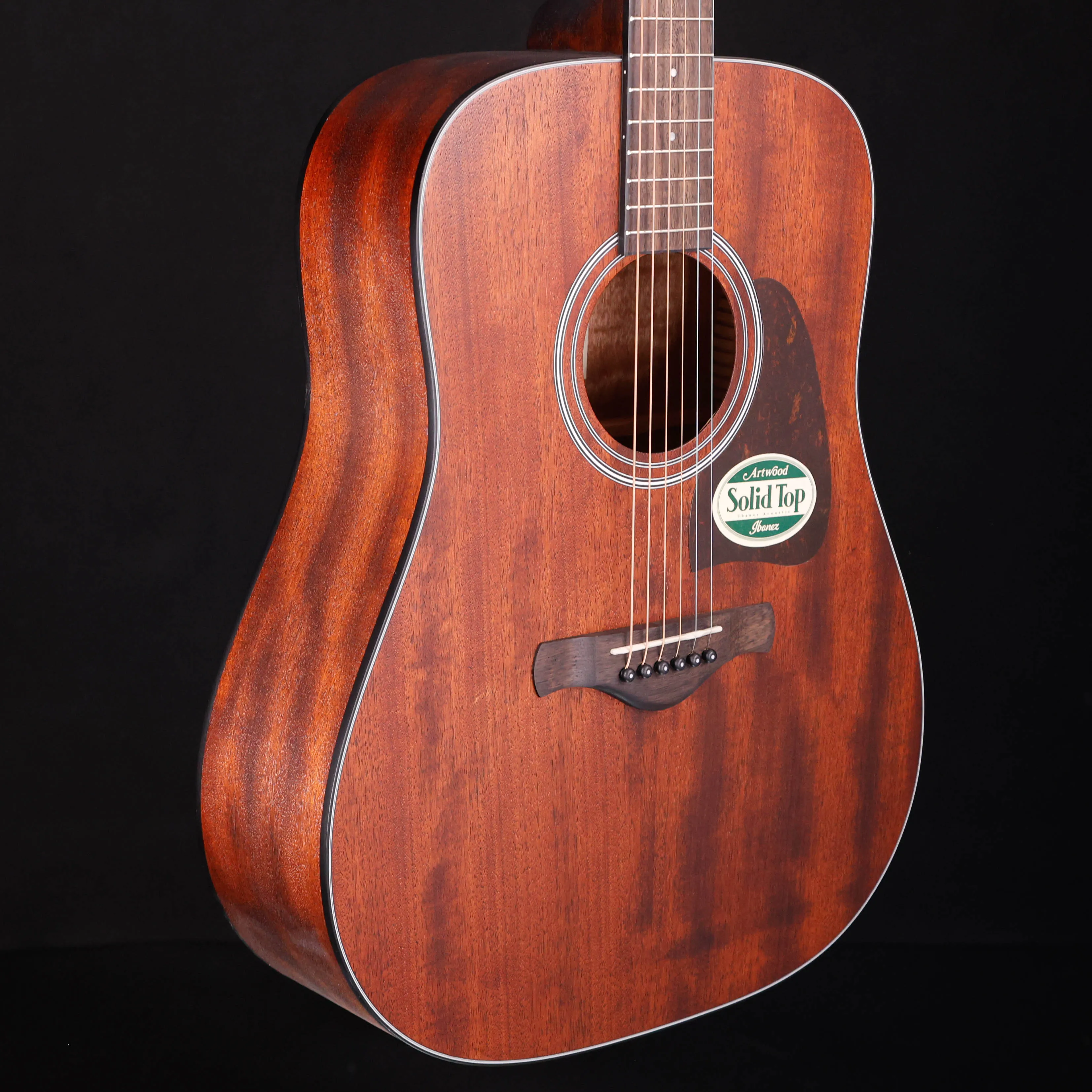 Ibanez AW54OPN Open Pore Natural Acoustic Guitar