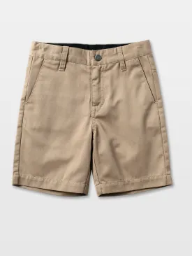 Little Boys Vmonty Shorts - Khaki