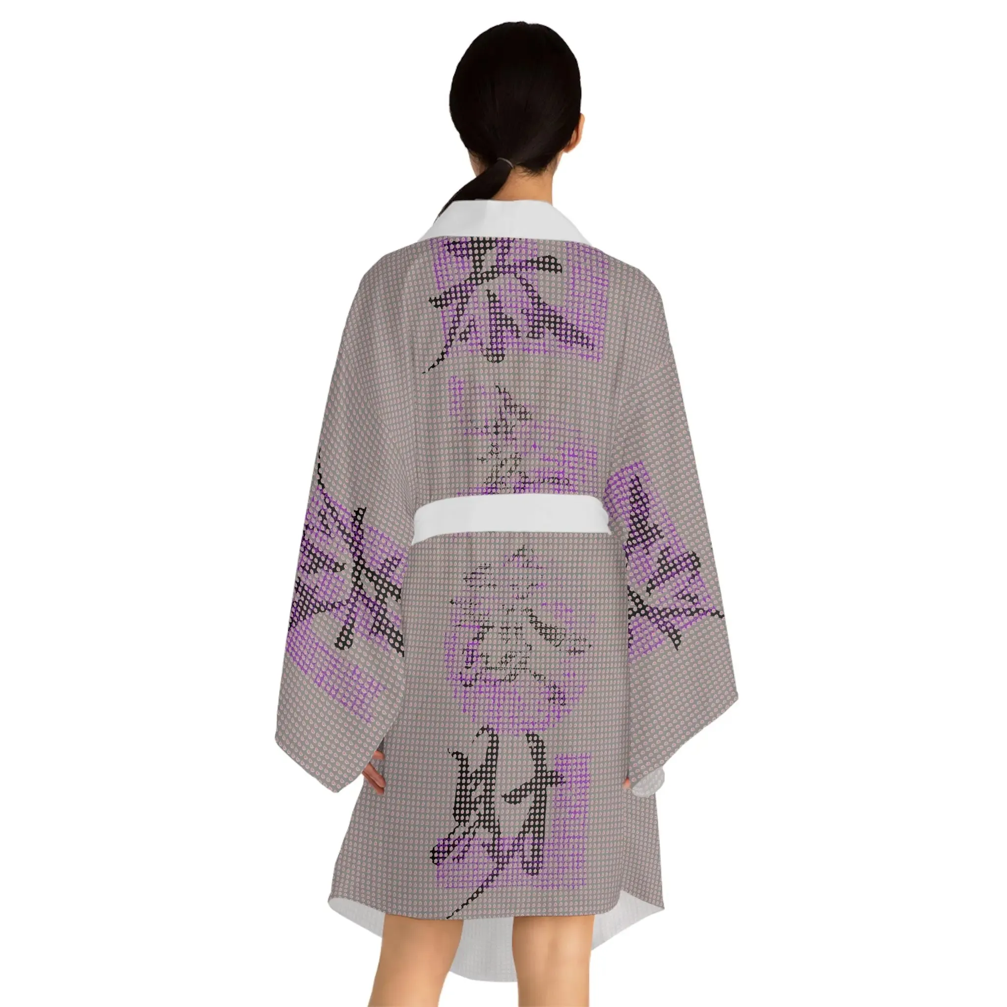 Loungewear Kimono Chinese Symbols