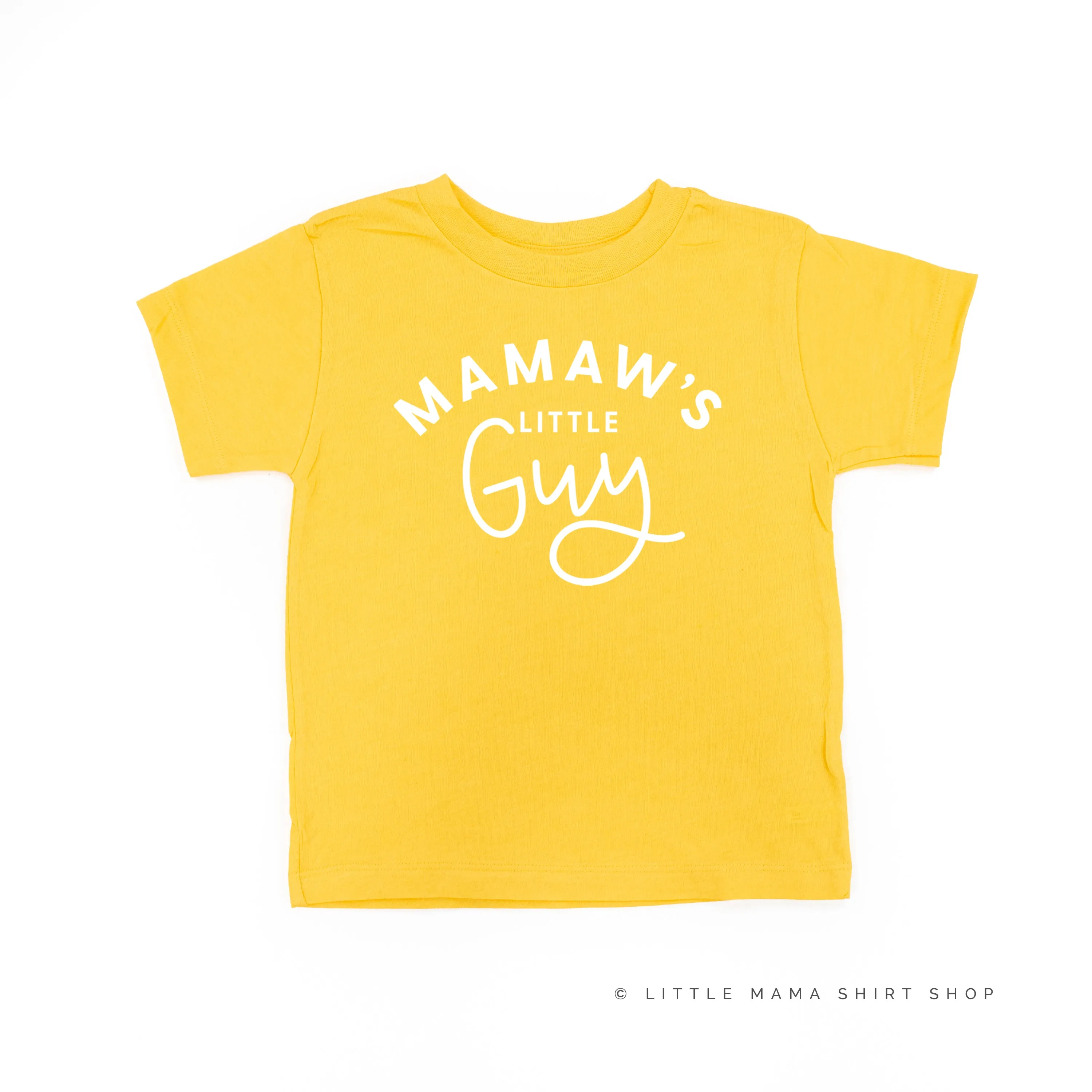 Mamaw's Little Guy - Short Sleeve Child Shirt