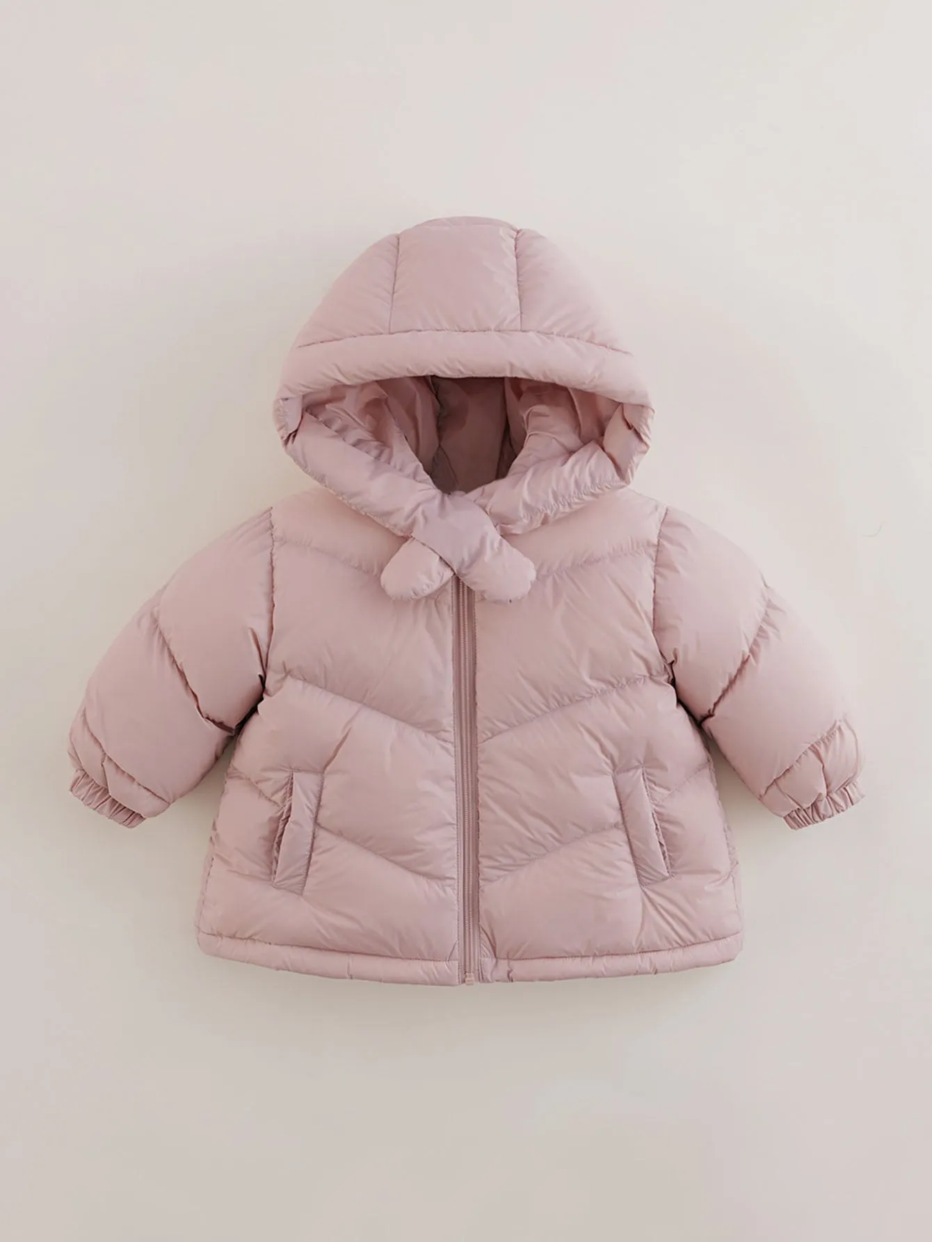 MARC & JANIE Girls Ultralight Hooded Down Parka 221069