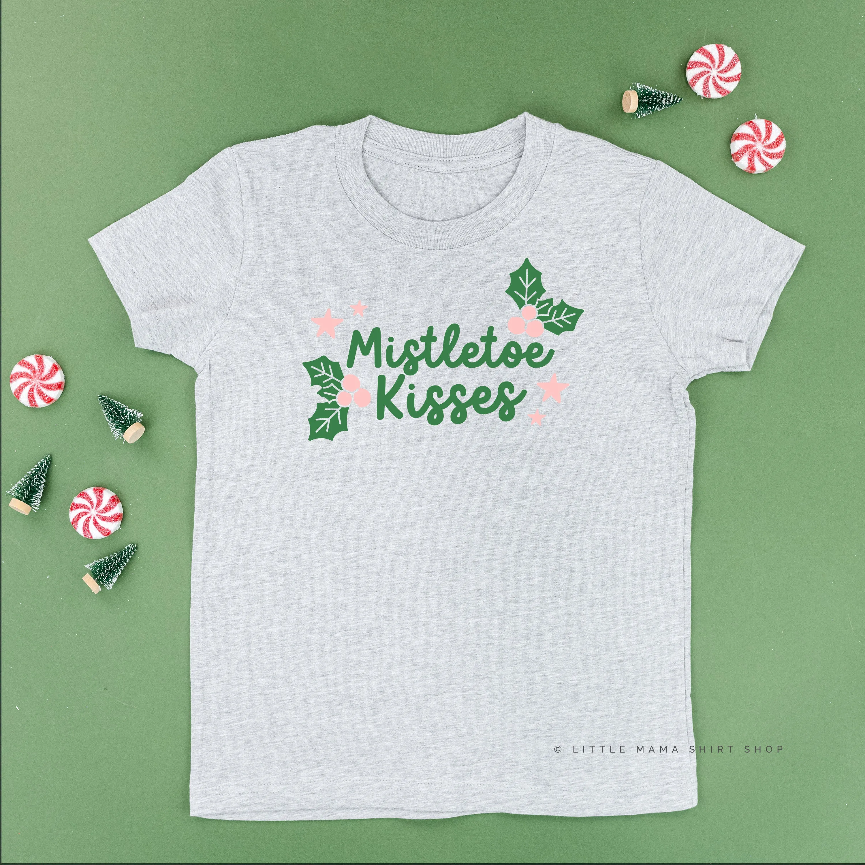 Mistletoe Kisses - Child Tee