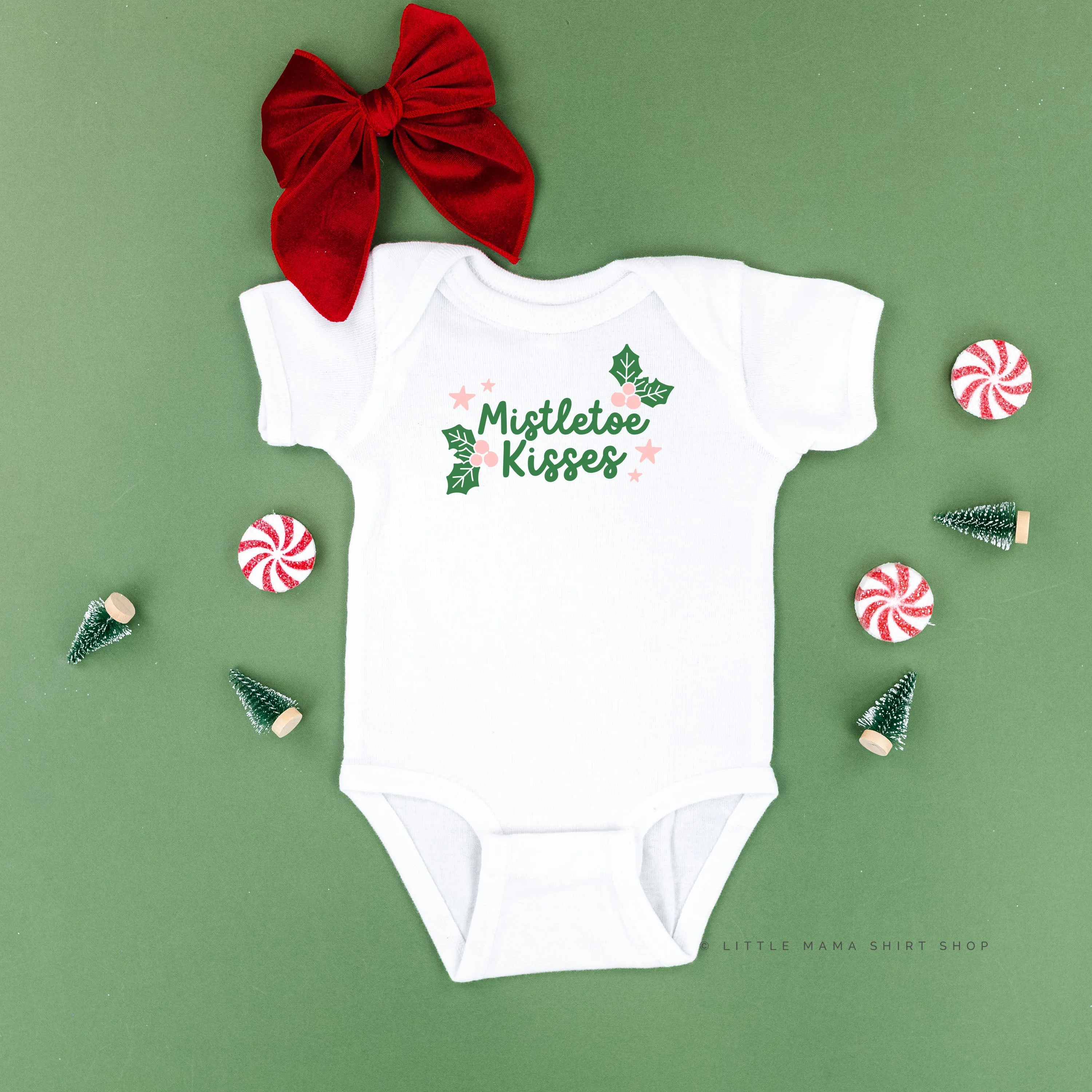 Mistletoe Kisses - Child Tee