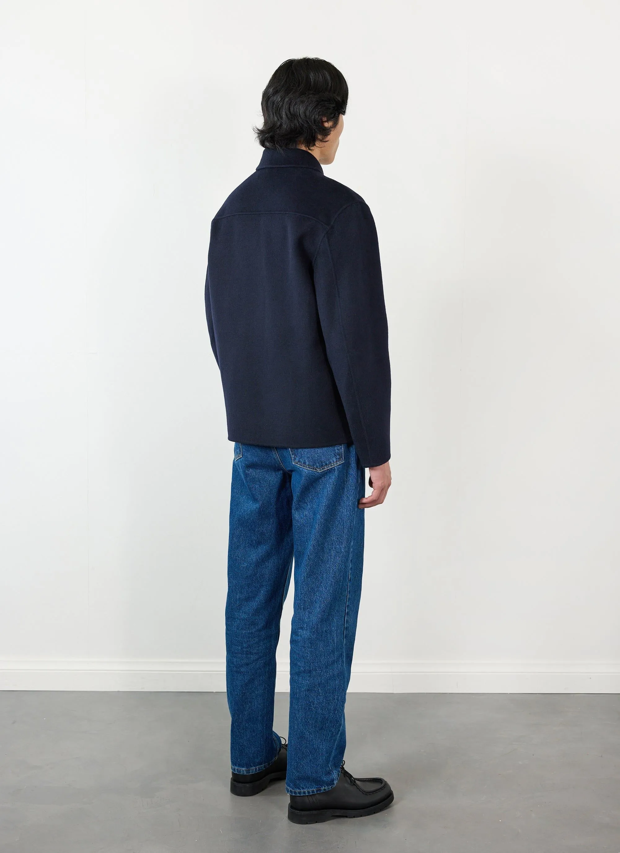 Overshirt | Wool | Navy