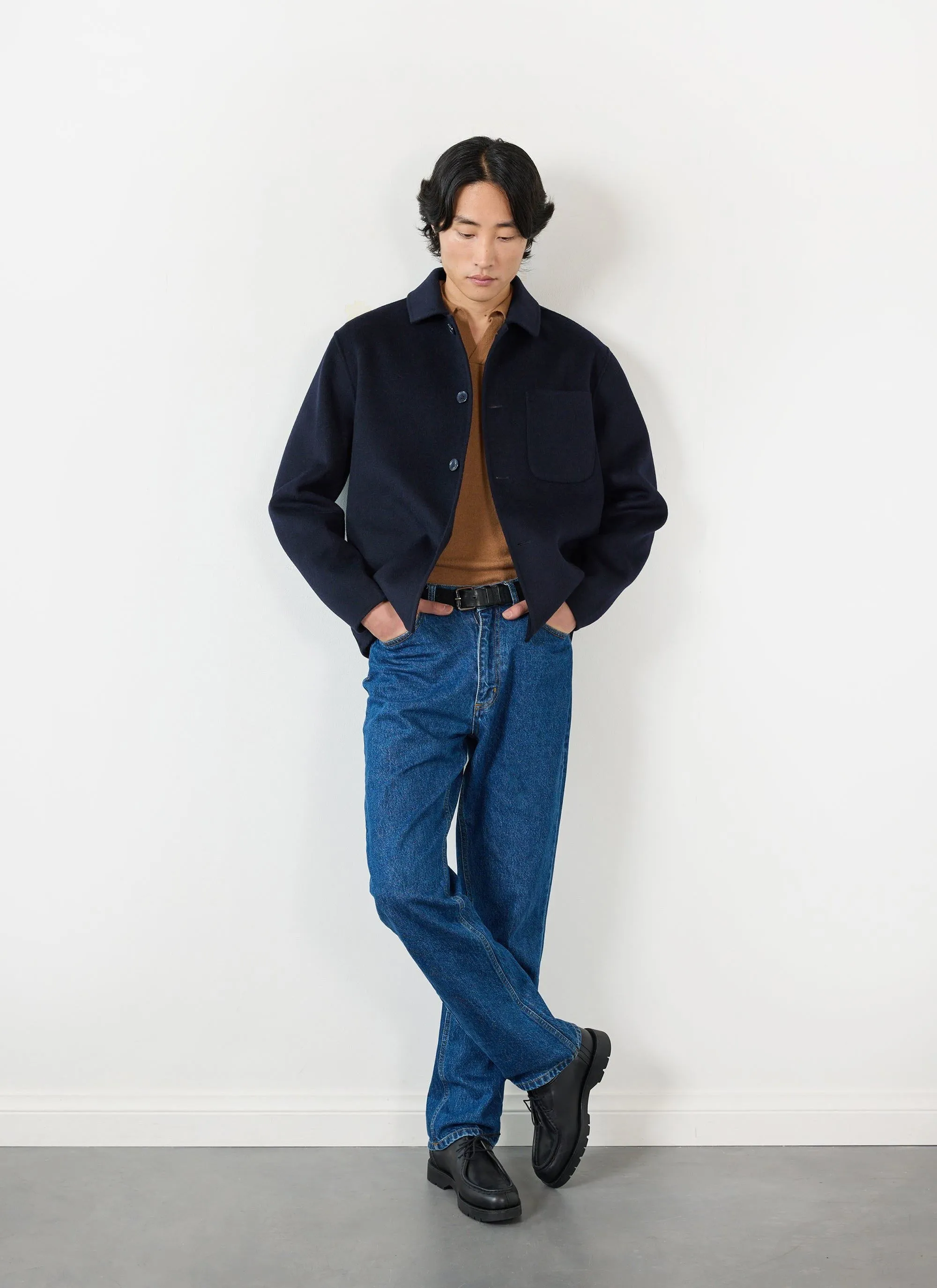 Overshirt | Wool | Navy