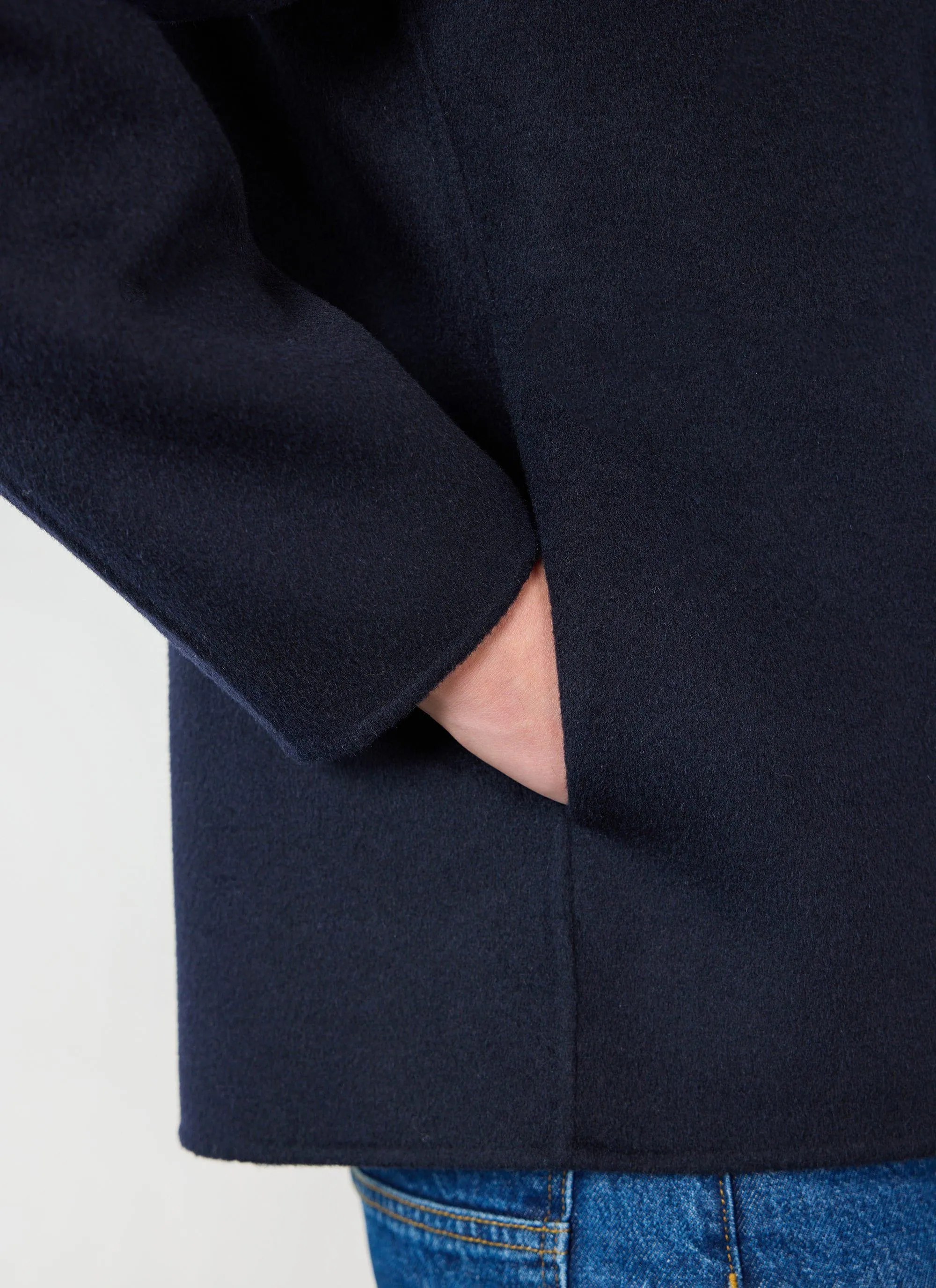 Overshirt | Wool | Navy