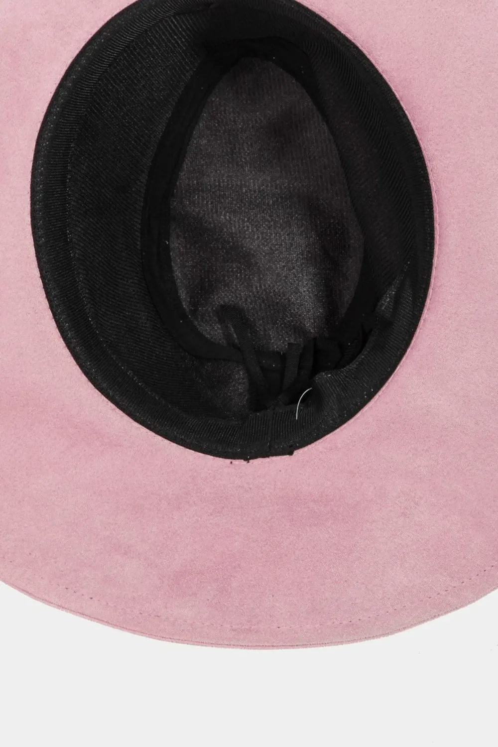 TEEK - Mauve Fame Braided Faux Suede Hat